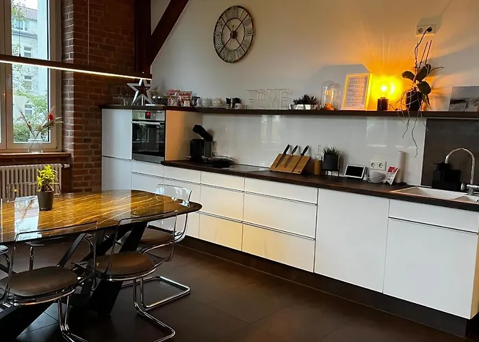 Aryve Erfurterloft - Boutique Loft Zentrumsnah Mit Kostenfreien Parkplaetzen, Design-interieur Und Netflix * Erfurt